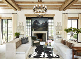 Black and White Cowhide Rug #A40242