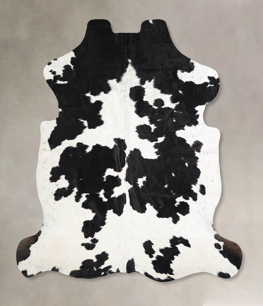 Black and White Cowhide Rug #A40243