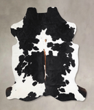 Black and White Cowhide Rug #A40245