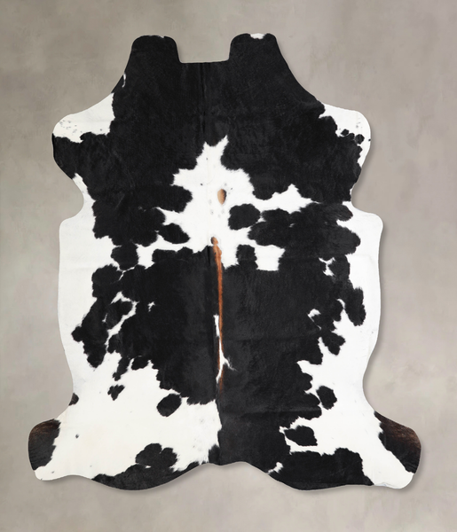 Black and White Cowhide Rug #A40245