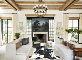 Black and White Cowhide Rug #A40245