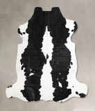 Black and White Cowhide Rug #A40264