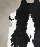 Black and White Cowhide Rug #A40264
