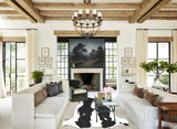 Black and White Cowhide Rug #A40264