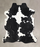 Black and White Cowhide Rug #A40265