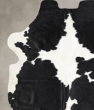 Black and White Cowhide Rug #A40265