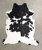 Black and White Cowhide Rug #A40278