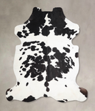 Black and White Cowhide Rug #A40279