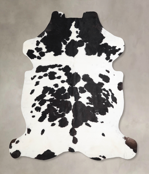 Black and White Cowhide Rug #A40279