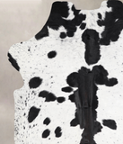 Black and White Cowhide Rug #A40294