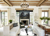 Black and White Cowhide Rug #A40294