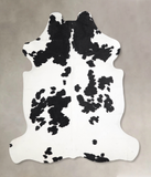 Black and White Cowhide Rug #A40302