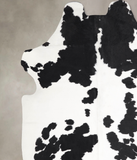 Black and White Cowhide Rug #A40302
