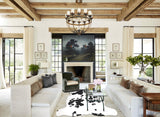 Black and White Cowhide Rug #A40302