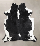 Black and White Cowhide Rug #A40306
