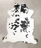 Black and White Cowhide Rug #A40334