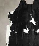 Black and White Cowhide Rug #A40336