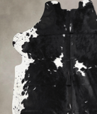 Black and White Cowhide Rug #A40338