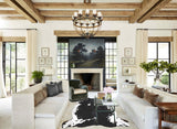 Black and White Cowhide Rug #A40338
