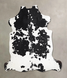 Black and White Cowhide Rug #A40340