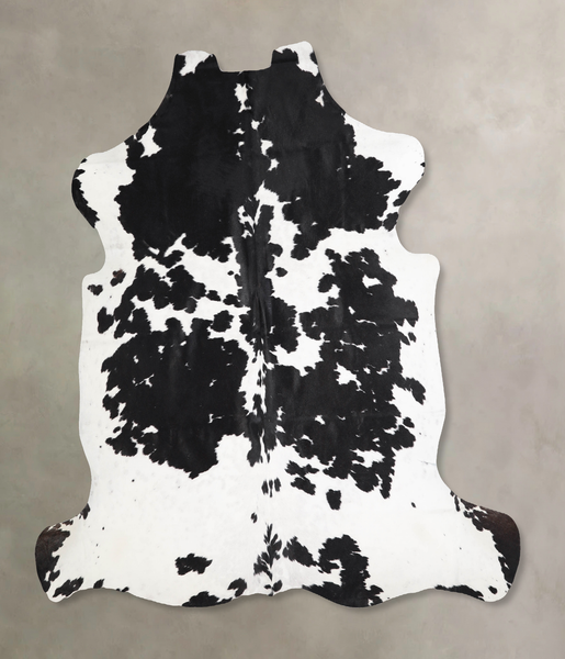 Black and White Cowhide Rug #A40340