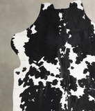 Black and White Cowhide Rug #A40340