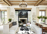 Black and White Cowhide Rug #A40340