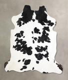 Black and White Cowhide Rug #A40370