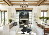Black and White Cowhide Rug #A40391
