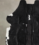 Black and White Cowhide Rug #A40395