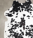 Black and White Cowhide Rug #A40431