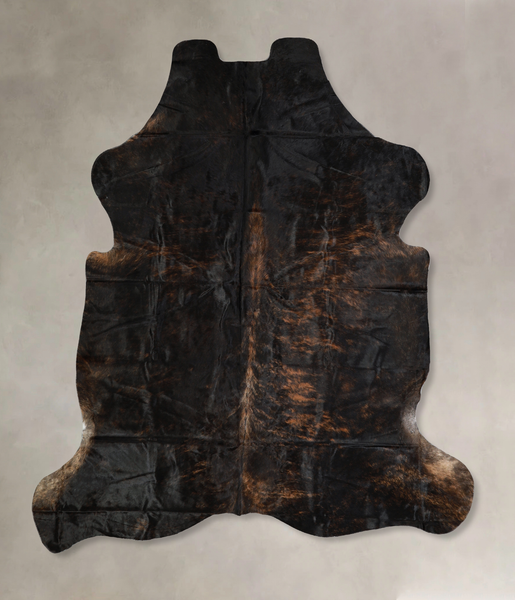 Dark Brindle Cowhide Rug #A40448