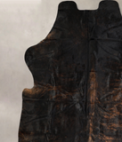 Dark Brindle Cowhide Rug #A40448