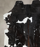 Black and White Cowhide Rug #A40458