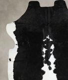Black and White Cowhide Rug #A40461