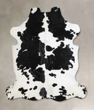 Black and White Cowhide Rug #A40462