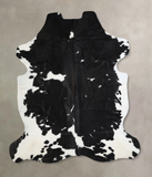 Black and White Cowhide Rug #A40464