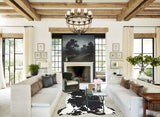 Black and White Cowhide Rug #A40464