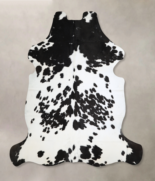 Black and White Cowhide Rug #A40491