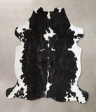 Black and White Cowhide Rug #A40528