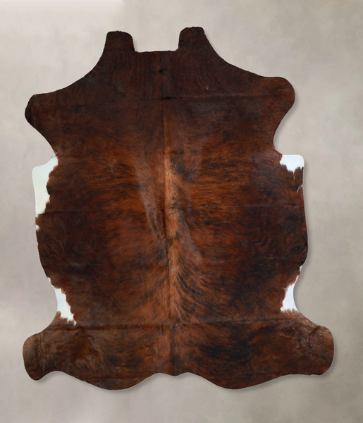 Dark Brindle Cowhide Rug #A40540