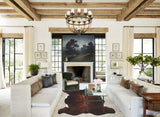 Dark Brindle Cowhide Rug #A40540