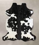 Black and White Cowhide Rug #A40568