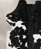 Black and White Cowhide Rug #A40568