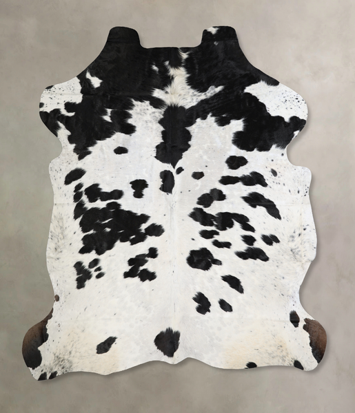 Black and White Cowhide Rug #A40572