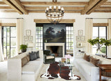 Tricolor Cowhide Rug #A40591