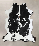 Black and White Cowhide Rug #A40594