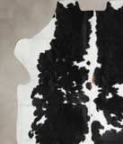 Black and White Cowhide Rug #A40594