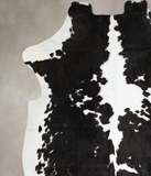 Black and White Cowhide Rug #A40595