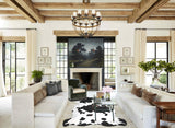 Tricolor Cowhide Rug #A40616